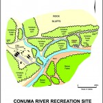 Conuma River Recreation site map Conuma River Recreation site map